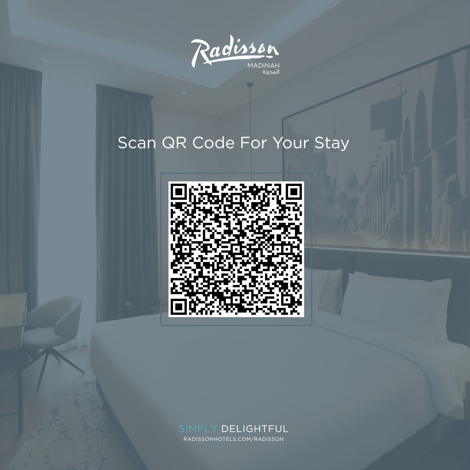 Scan QR Code For Your Stay